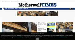 Desktop Screenshot of motherwelltimes.co.uk